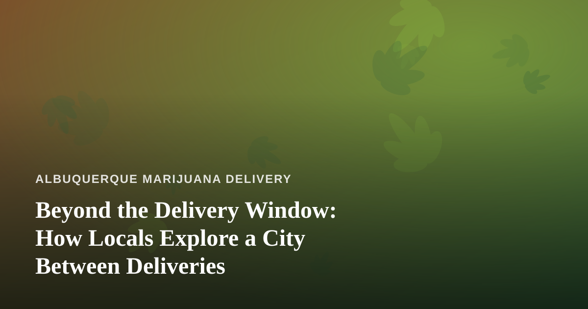 Beyond the Delivery Window: How Locals Explore a City Between Deliveries